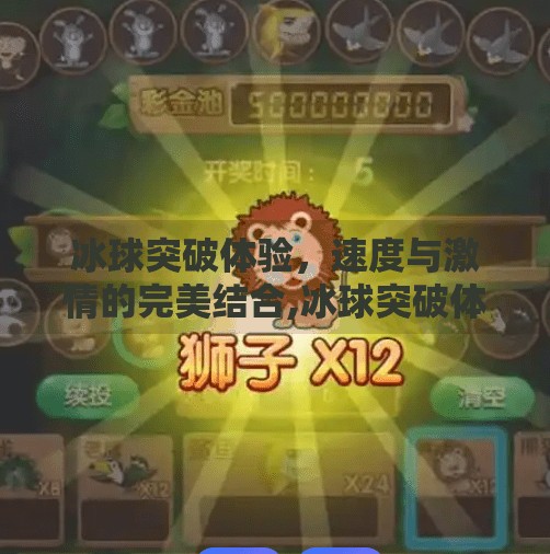 冰球突破体验，速度与激情的完美结合,冰球突破体验