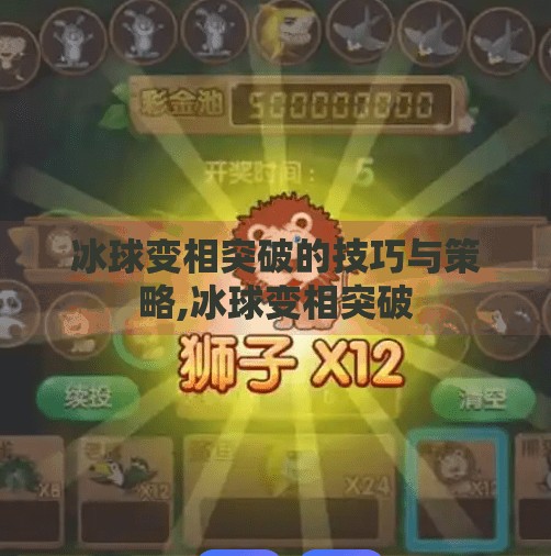 冰球变相突破的技巧与策略,冰球变相突破