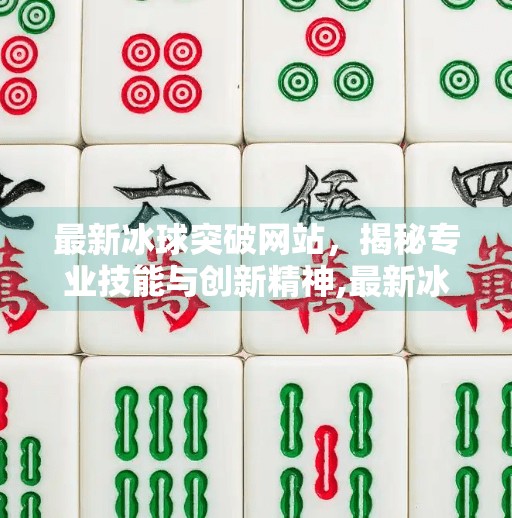 最新冰球突破网站，揭秘专业技能与创新精神,最新冰球突破网站