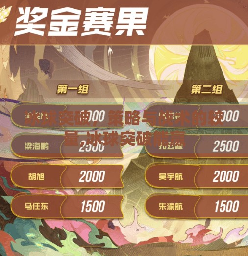 冰球突破，策略与战术的较量,冰球突破能赢
