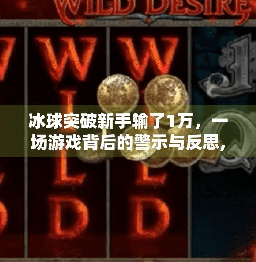 冰球突破新手输了1万，一场游戏背后的警示与反思,冰球突破新手输了1万