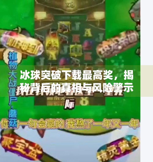冰球突破下载最高奖，揭秘背后的真相与风险警示,冰球突破下载最高奖