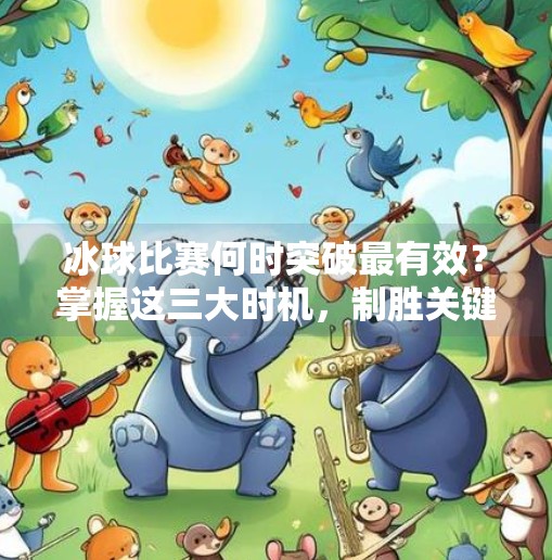 冰球比赛何时突破最有效？掌握这三大时机，制胜关键就在一瞬间,冰球什么时候突破最好