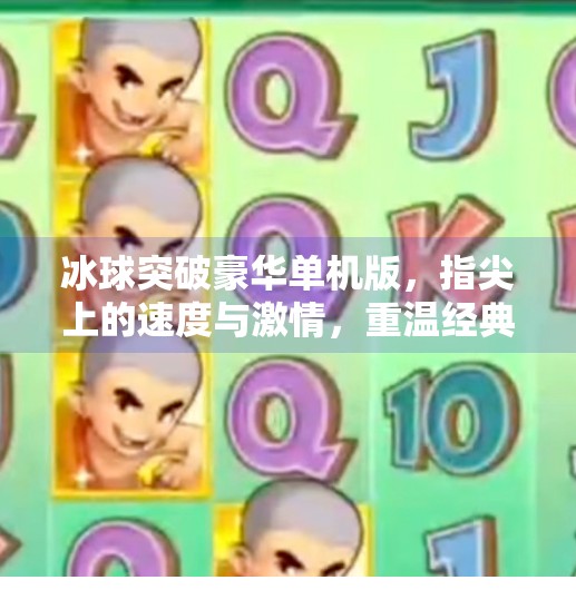 冰球突破豪华单机版，指尖上的速度与激情，重温经典街机魅力,冰球突破豪华单机版