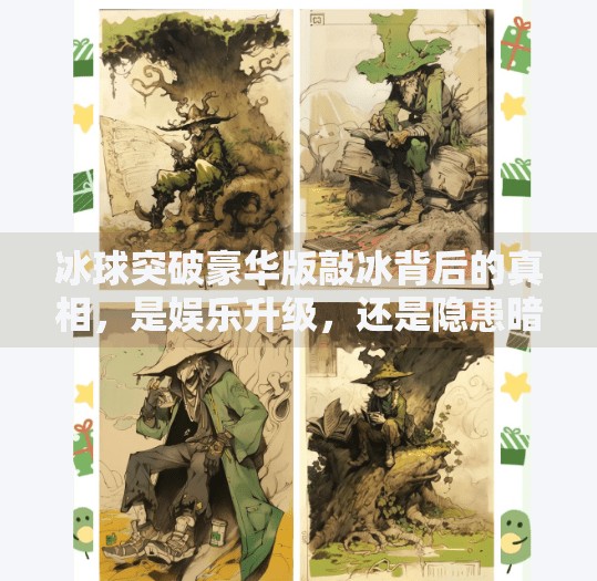 冰球突破豪华版敲冰背后的真相，是娱乐升级，还是隐患暗藏？冰球突破豪华版敲冰