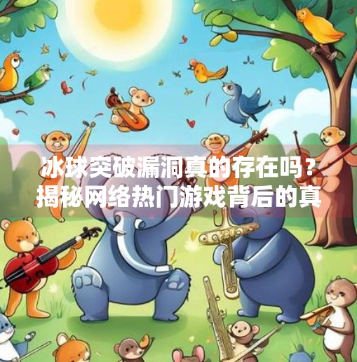 冰球突破漏洞真的存在吗？揭秘网络热门游戏背后的真相,冰球突破漏洞可以吗