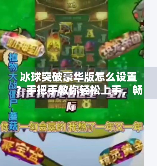 冰球突破豪华版怎么设置？手把手教你轻松上手，畅享游戏乐趣,冰球突破豪华版怎么设置