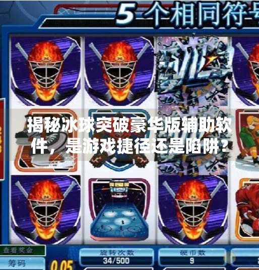 揭秘冰球突破豪华版辅助软件，是游戏捷径还是陷阱？冰球突破豪华版辅助软件
