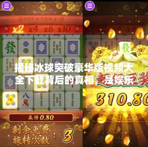 揭秘冰球突破豪华版视频大全下载背后的真相，是娱乐还是陷阱？冰球突破豪华版视频大全下载
