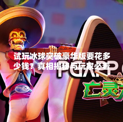 试玩冰球突破豪华版要花多少钱？真相揭秘与玩家必看指南,试玩冰球突破豪华版多少钱